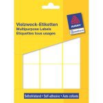 AVERY Zweckform Haftetiketten – rechteckig 66 × 38 mm, weiss, 174 Stk.