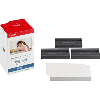 Canon Papier-Set – 108 Blätter, inkl. 1 × Farbband