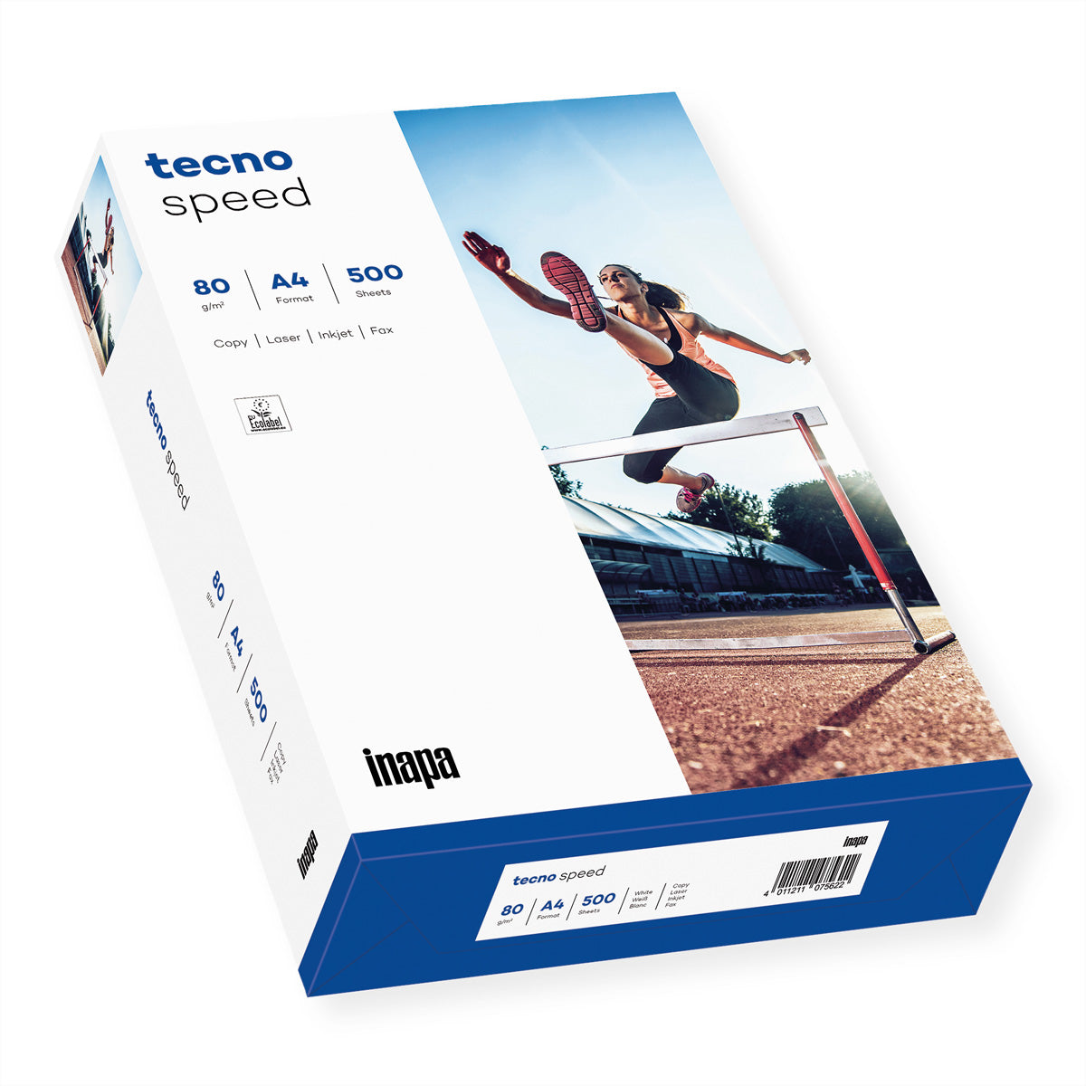 inapa-tecno INAPA Business Paper tecno Speed Kopierpapier matt weiss – A4, 80 g/m², 100000 Blatt
