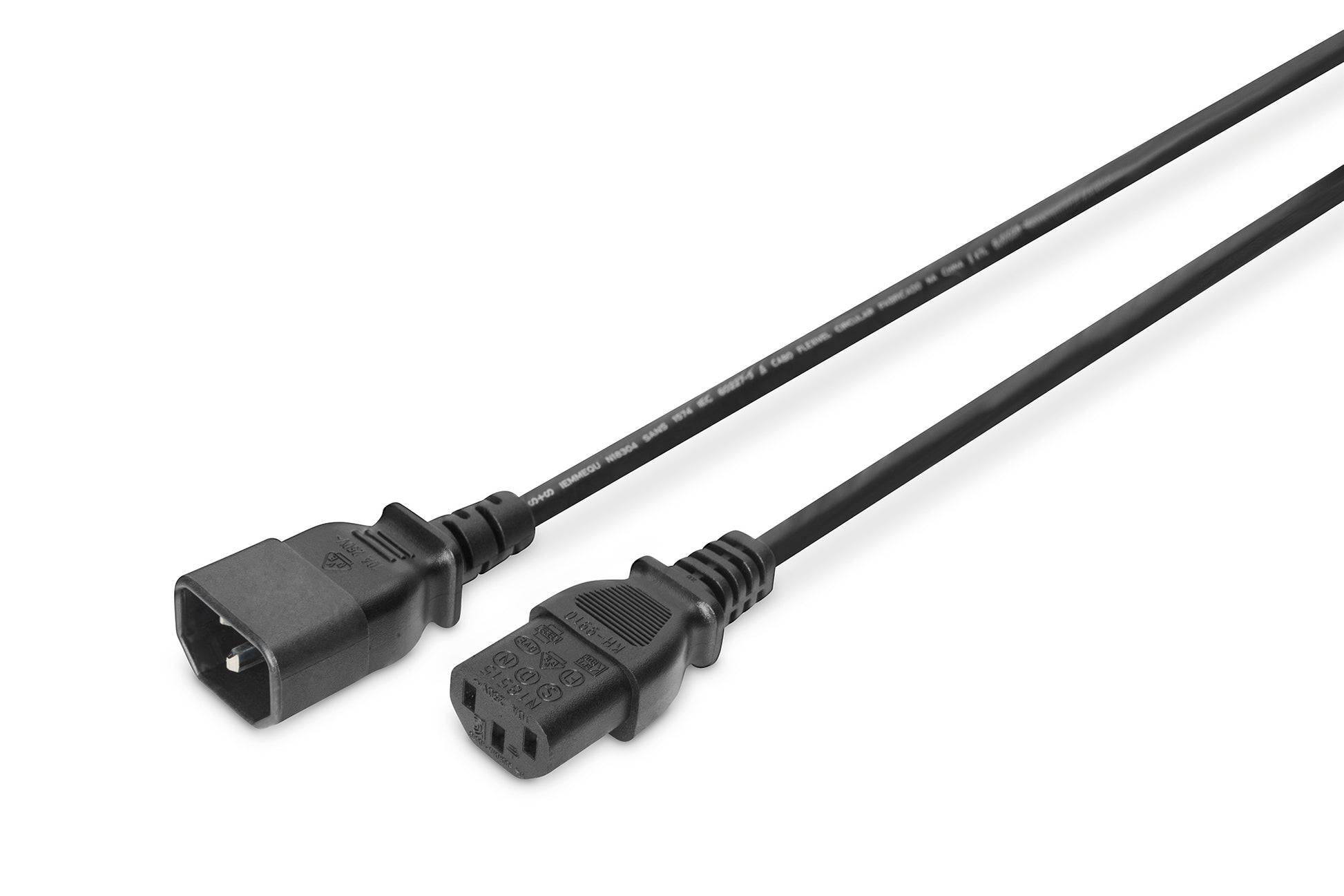 Digitus Netzkabel, IEC C14 auf IEC C13