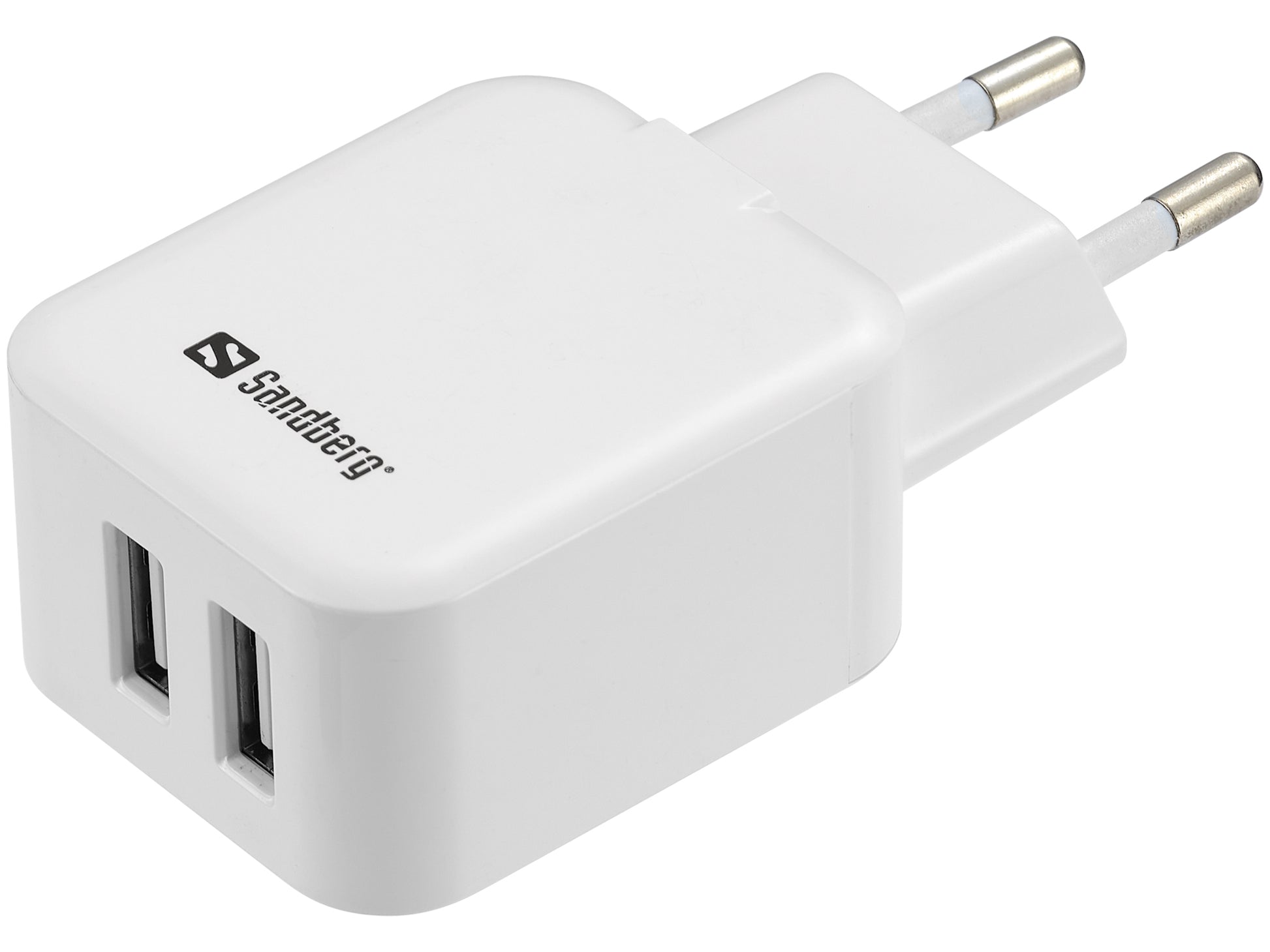 Sandberg Netzteil (EU) – 2× USB-A (2,4 A + 1 A)