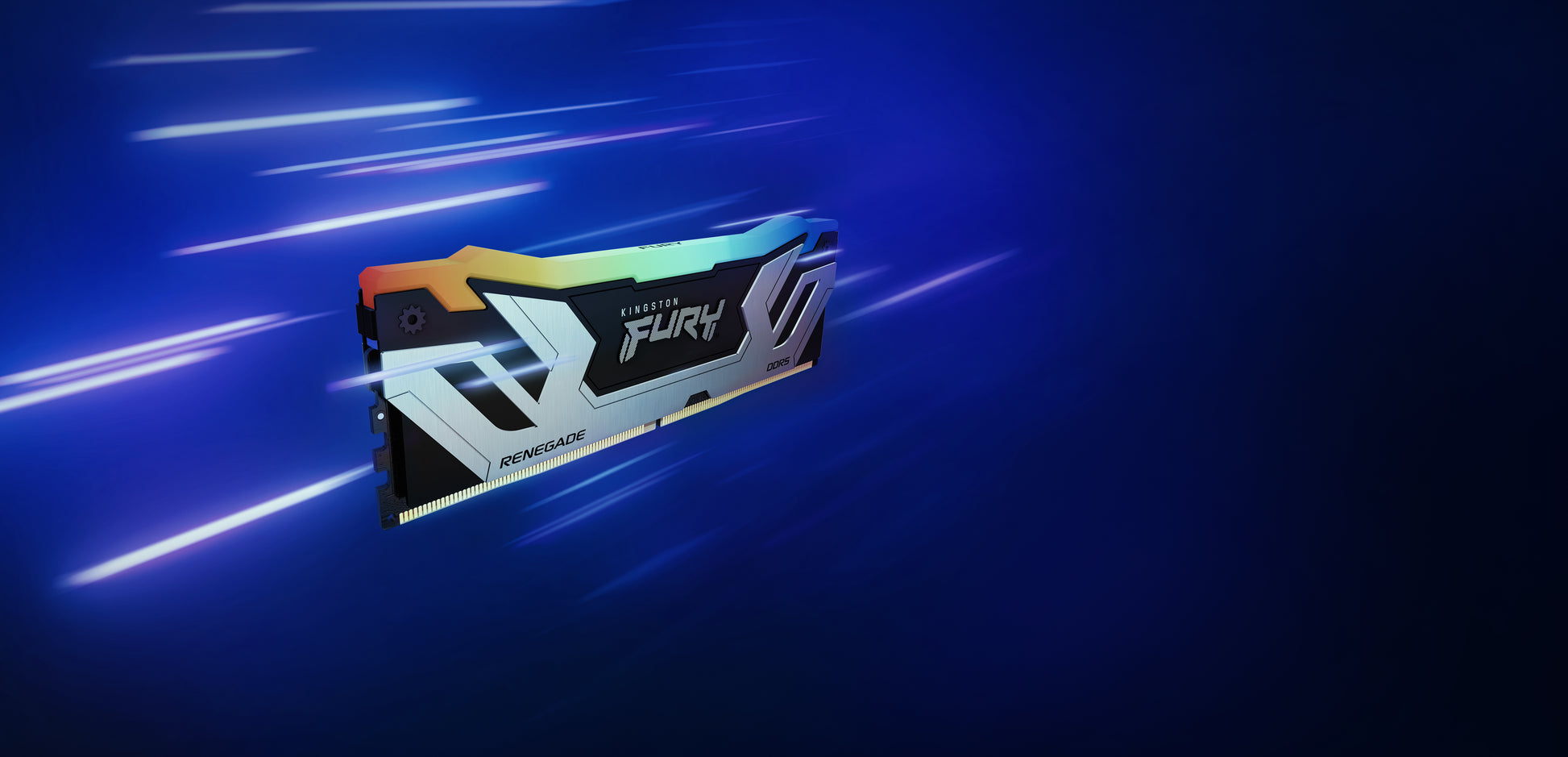 Kingston Technology Kingston – DDR5 Arbeitsspeicher – FURY Renegade – 48 GB (2×24 GB), 8400 MT/s, CL40, XMP 3.0, 1.45 V, RGB