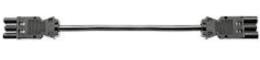 Bachmann Netzkabel, GST18i3 auf GST18i3, 3 m, Schwarz