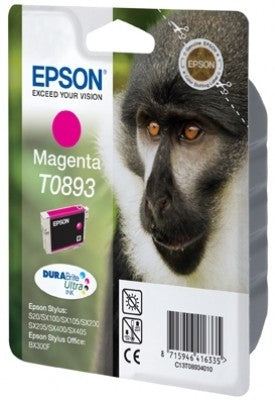 Epson T0893 Magenta Tintenpatrone (Original) – 3,5 ml – für Epson Stylus S20/SX405
