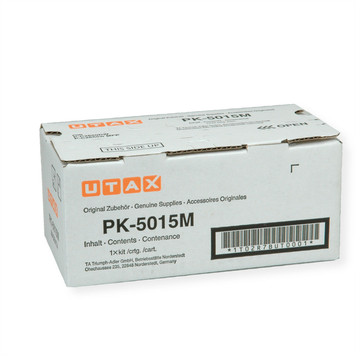 UTAX PK-5015M Magenta Toner – Original – 3'000 Seiten – für UTAX P-C 2566W/P-C 2650DW/P-C 2655W