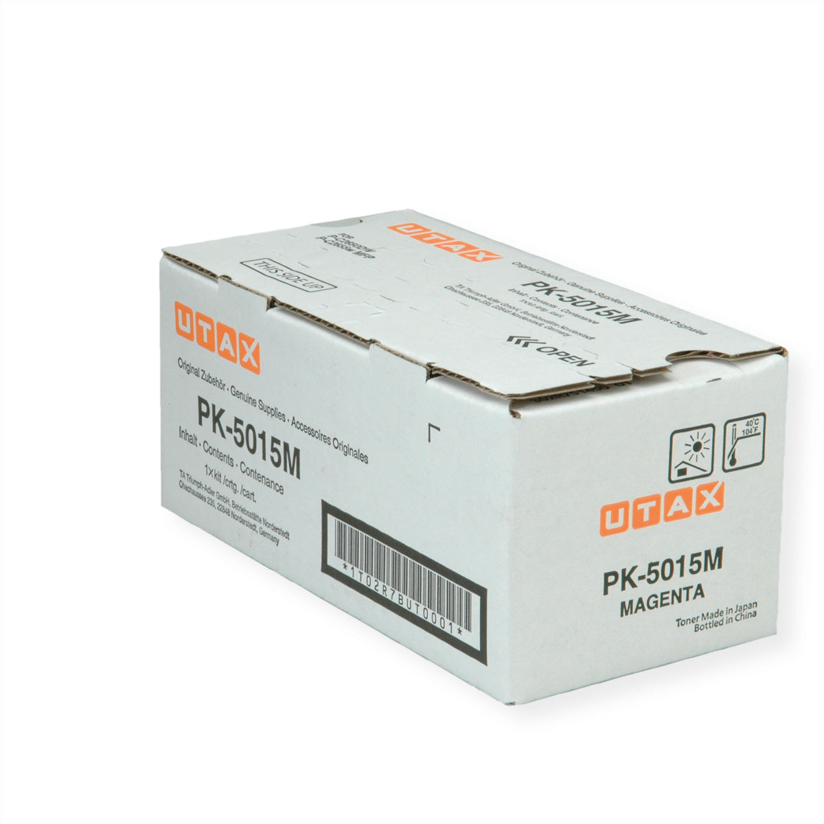 UTAX PK-5015M Magenta Toner – Original – 3'000 Seiten – für UTAX P-C 2566W/P-C 2650DW/P-C 2655W
