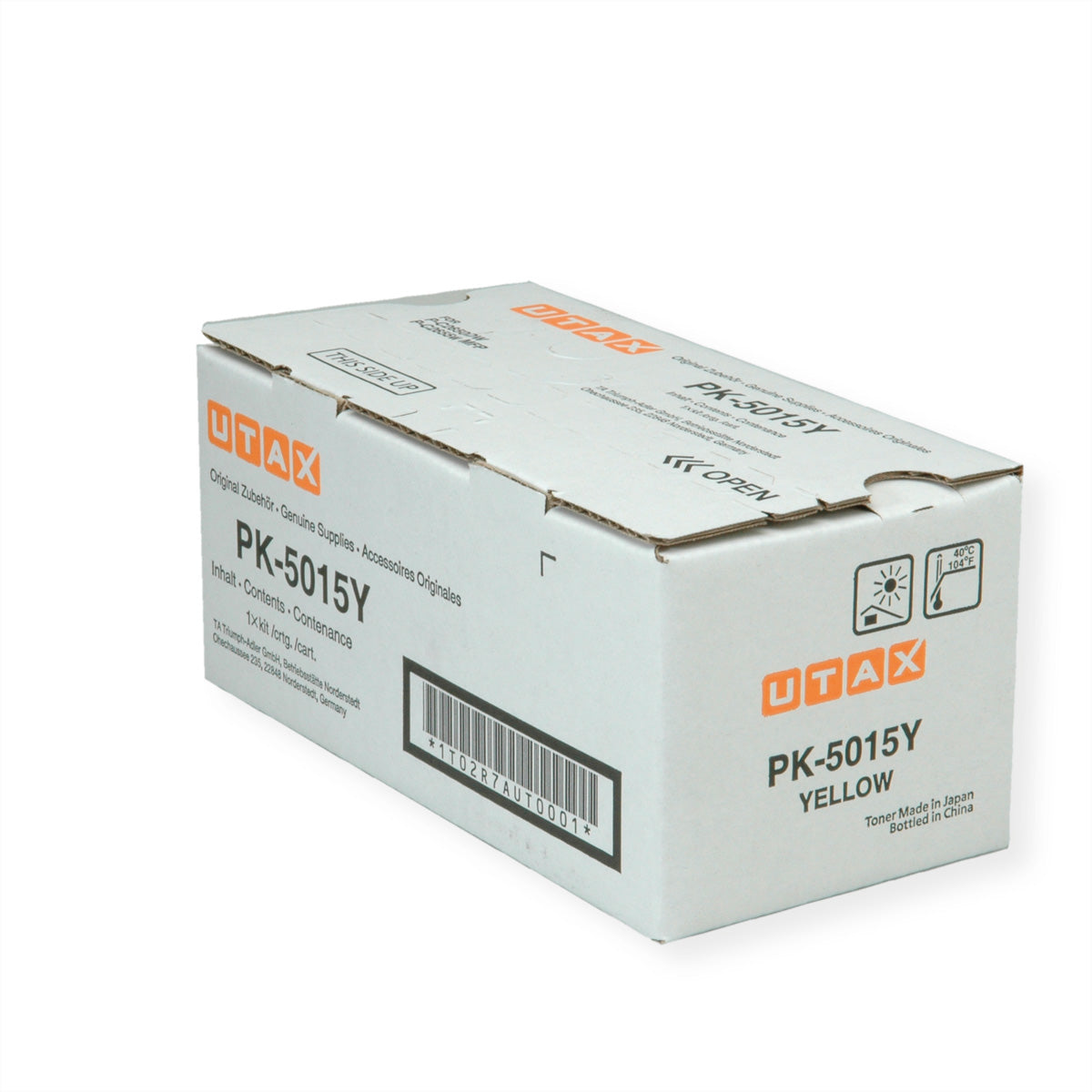 UTAX PK-5015Y Gelber Toner – Original – 3'000 Seiten – für UTAX P-C 2566W/P-C 2650DW/P-C 2655W