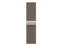 Apple Milanese Loop – Armband – für Apple Watch 42 mm, Grau, Edelstahl