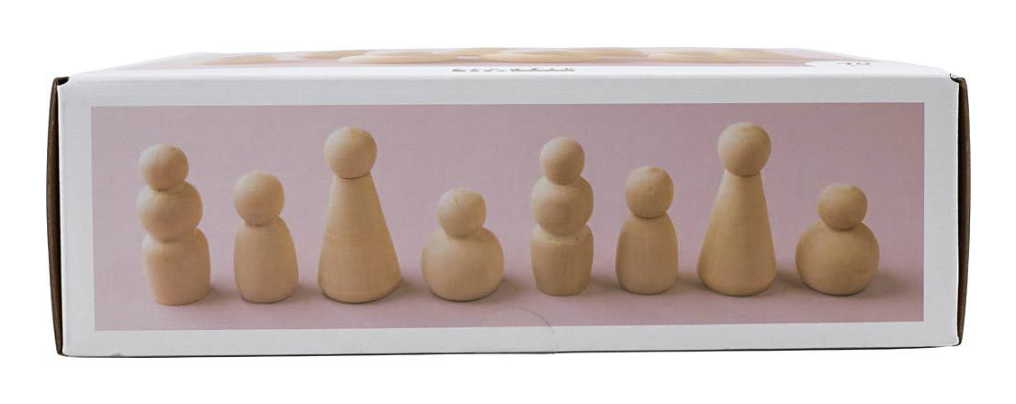 Creativ Company Holzfigur, Pappel, Beige, 23 × 10 × 33 cm, 90 Stk., FSC