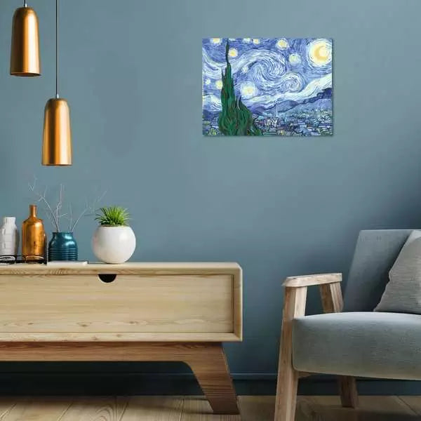 Ravensburger Malen-nach-Zahlen-Set – Van Gogh Die Sternennacht – 30 × 40 cm – 1-teilig – ab 12 Jahren