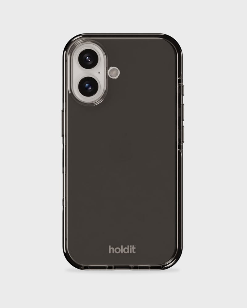 Holdit – Backcover – für Apple iPhone 16 – schwarz – TPU