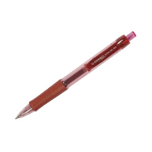 Q-CONNECT Sigma Gel Gelschreiber – rot, 0,7 mm, Druck, nachfüllbar