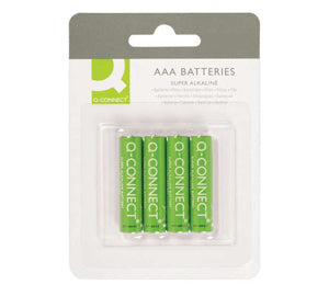 Q-CONNECT Akku 1,5 V 1080 mAh 1,62 Wh Alkaline