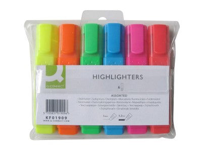 Q-CONNECT Textmarker Grün – Keilspitze, 1–5 mm