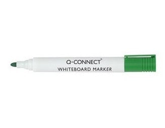 Q-CONNECT Whiteboard-Marker – Rundspitze 2 mm – Grün – trocken abwischbar