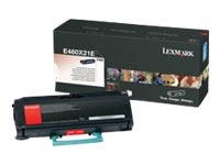 Lexmark Toner – schwarz, 15000 Seiten – für Lexmark E460