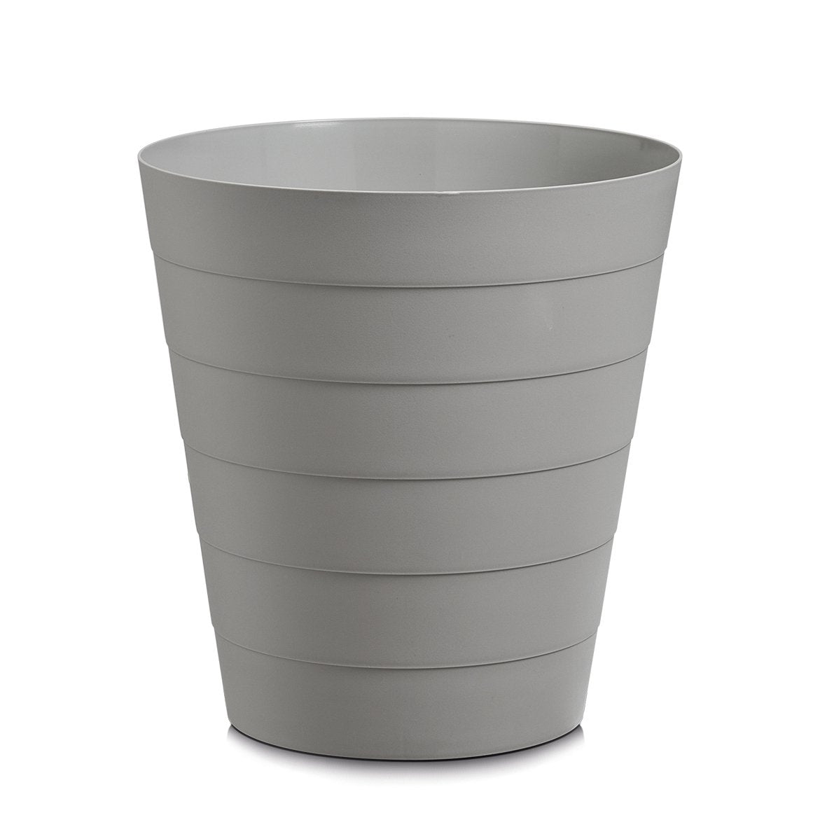Zeller Present Papierkorb – 13,5 l – Kunststoff (PP), rund – grau