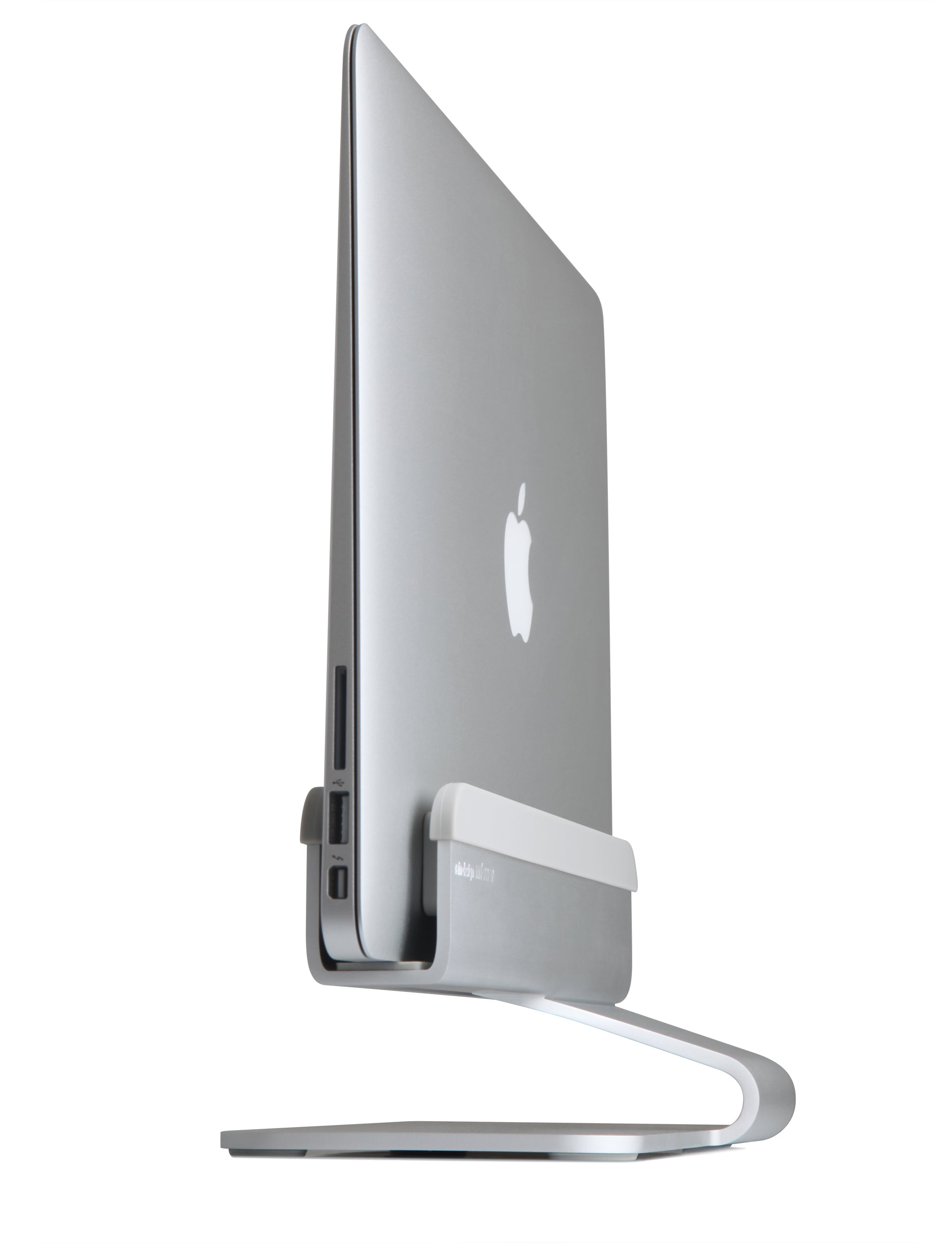 Rain Design mTower Laptop-Ständer – für Apple MacBook Air/Pro bis 17" – Grau