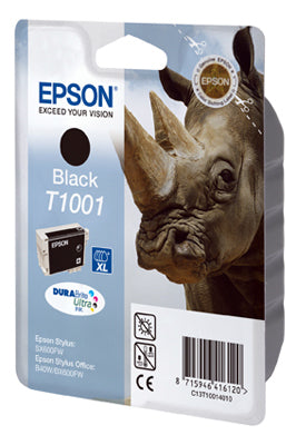 Epson T1001 Schwarz Tintenpatrone (Original) – für Stylus SX610FW/SX600FW/SX515W …