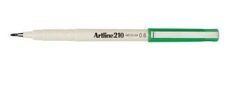 Artline 210 Fineliner 0,6 mm – grün