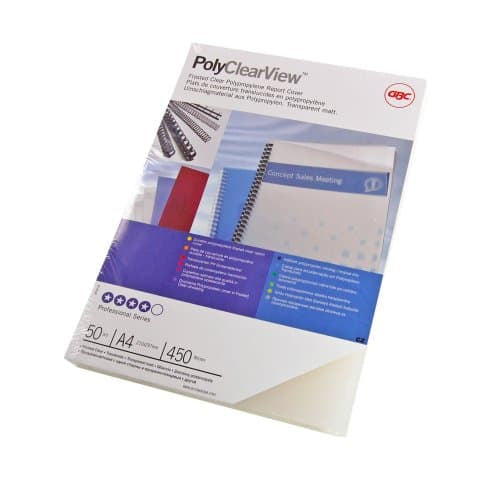 GBC Einbandfolien – halbtransparent, Kunststoff – 100 Stk.