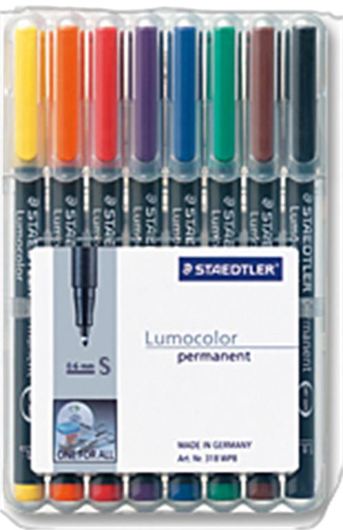 Staedtler Permanent Marker – sortiert, 8er Pack