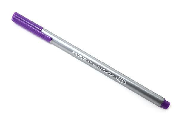 STAEDTLER Triplus Fineliner – 0,3 mm, violett, 1 Stk., Cap-Off