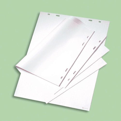 Nobo Flipchartblock Blanko – 58 × 48,5 cm, 40 Blatt, 70 g/m²