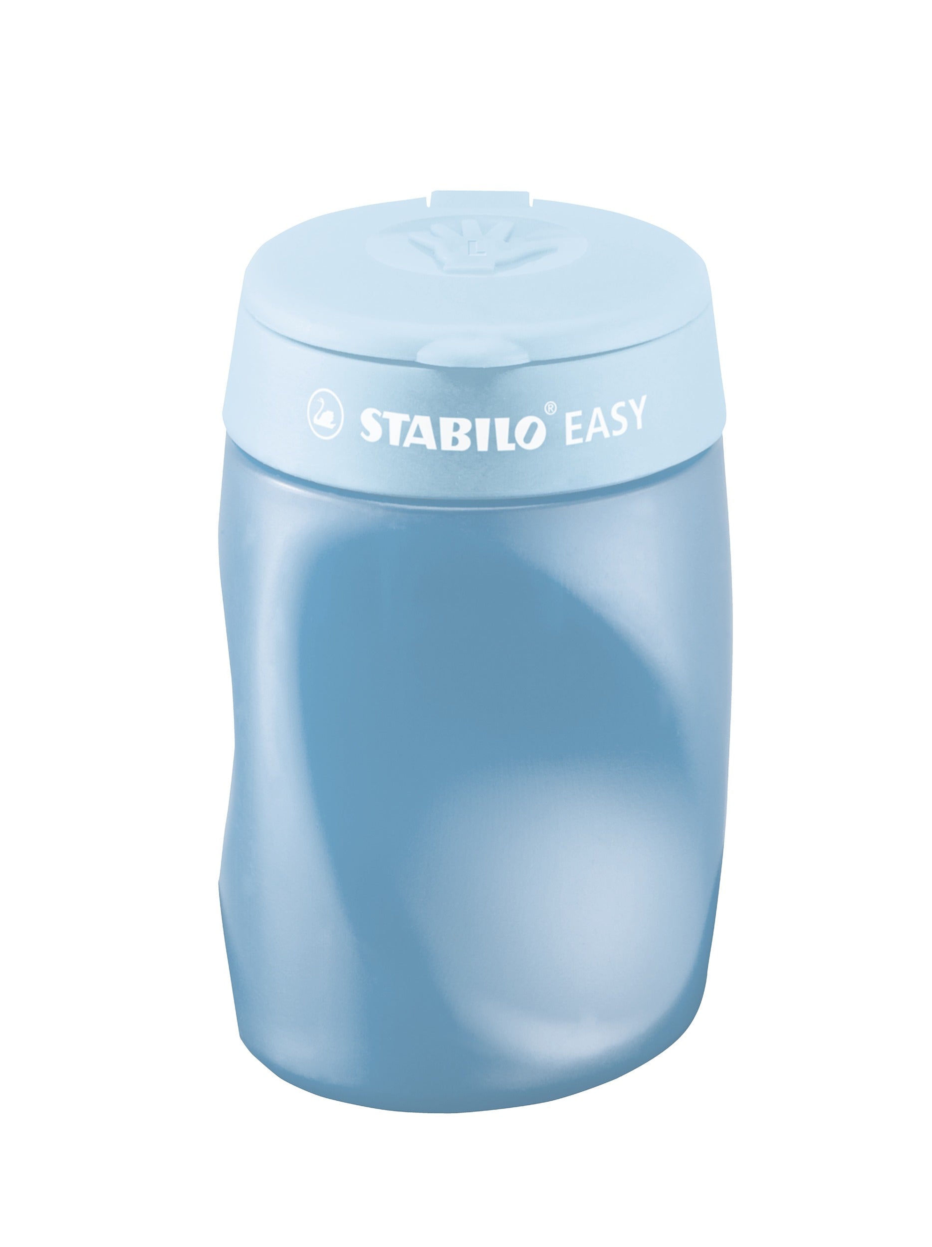 STABILO EASYsharpener Dreifach-Spitzdose – Kunststoff – Blau – Linkshänder