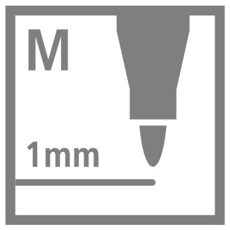 STABILO Filzstift, Strichbreite 1 mm, 1 Stk.