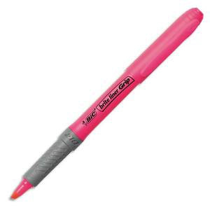 BIC Brite Liner Grip Textmarker Set 12 Farben – Keilspitze