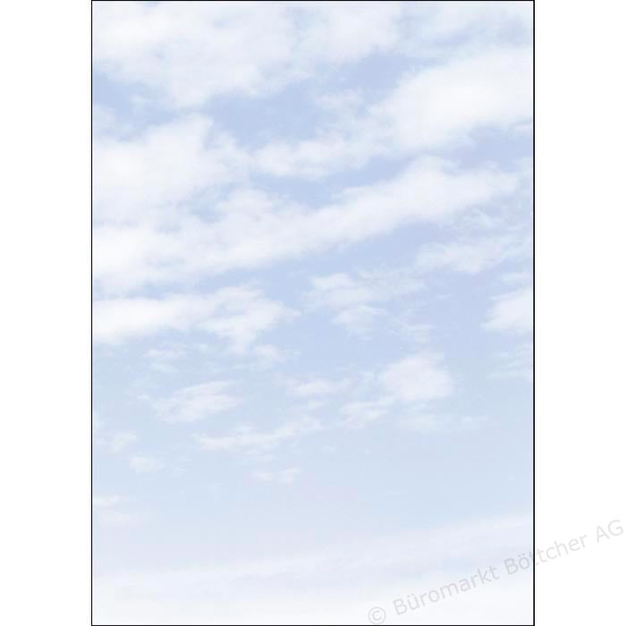 Sigel Designpapier Clouds – A4, 90 g/m², 100 Blatt