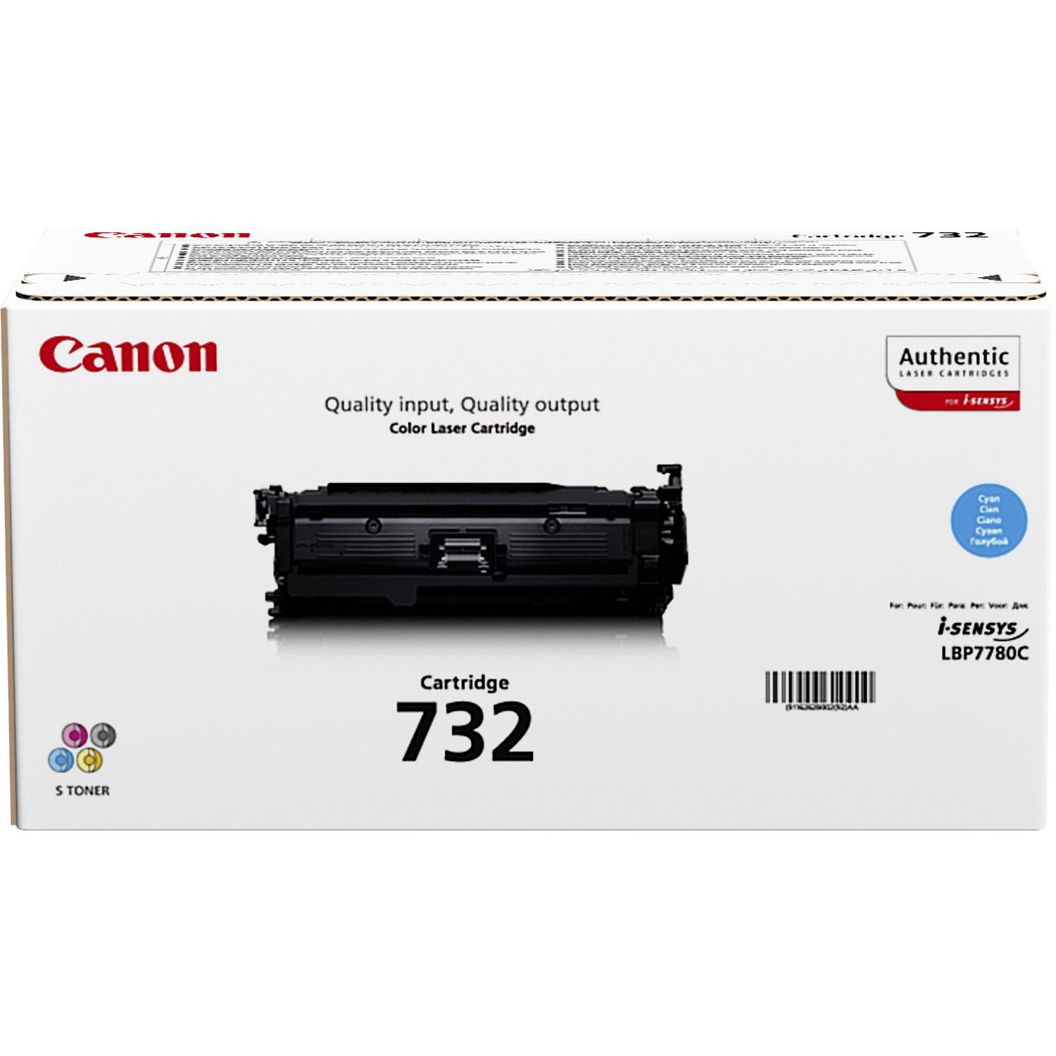 Canon Toner 732C – cyan, 6400 Seiten