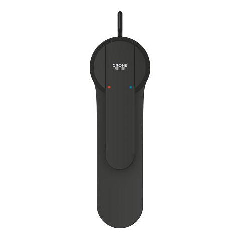 GROHE Start Badebatterie – Einhebelmischer, Metall, Schwarz matt