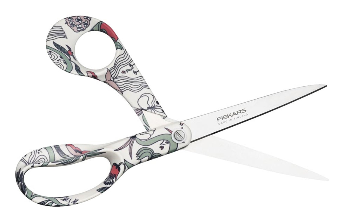 Fiskars Universalschere Puutarhurit – 21 cm, Edelstahl, für Rechts- und Linkshänder, mehrfarbig