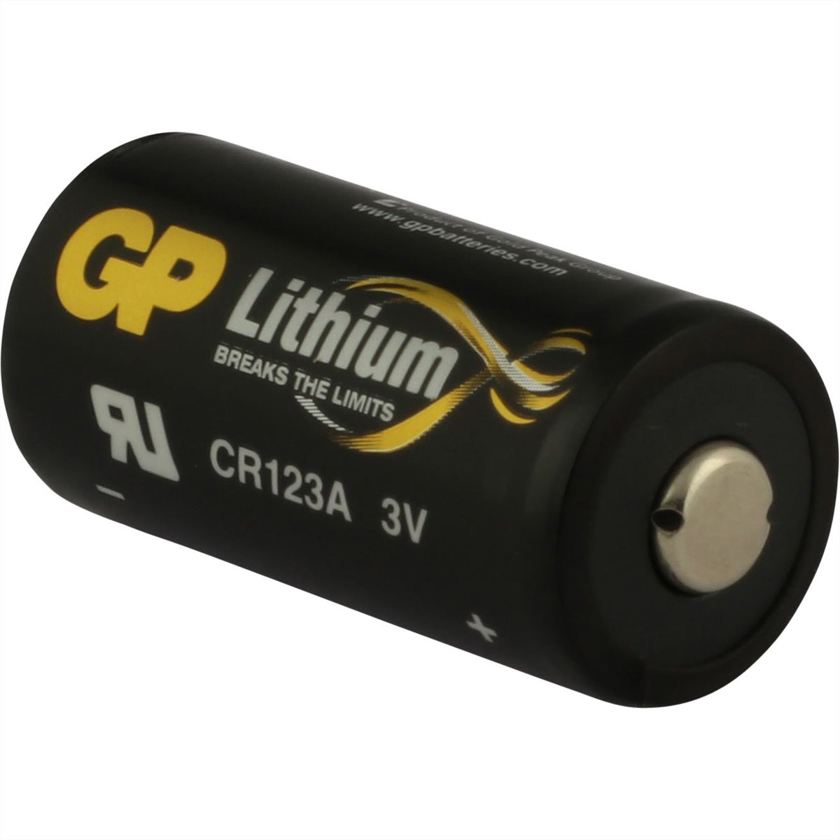 GP Batteries CR123A Batterie, Lithium, 3 V – 1 Stk.
