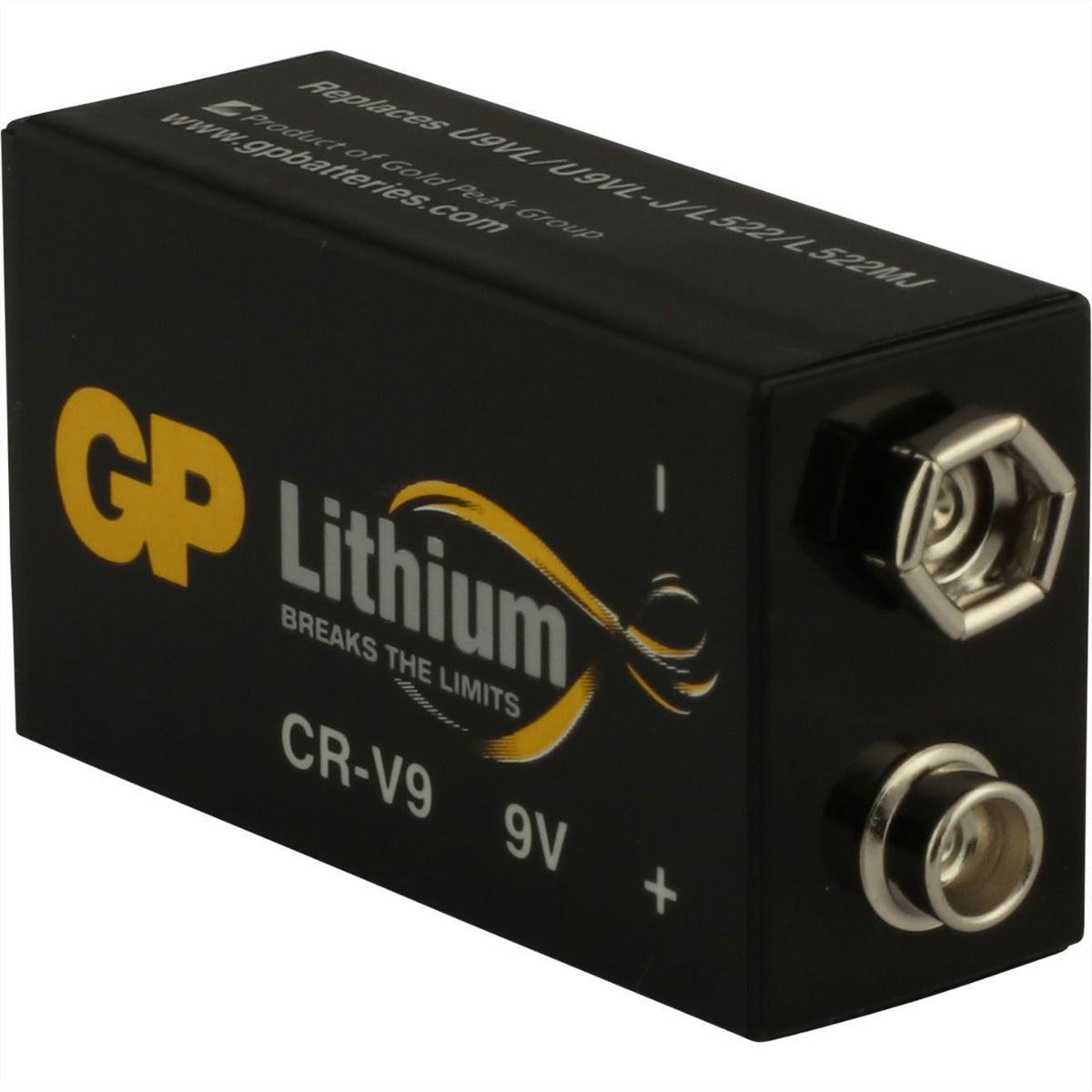 GP Batteries 9V Batterie, Lithium, 9 V – 1 Stk.