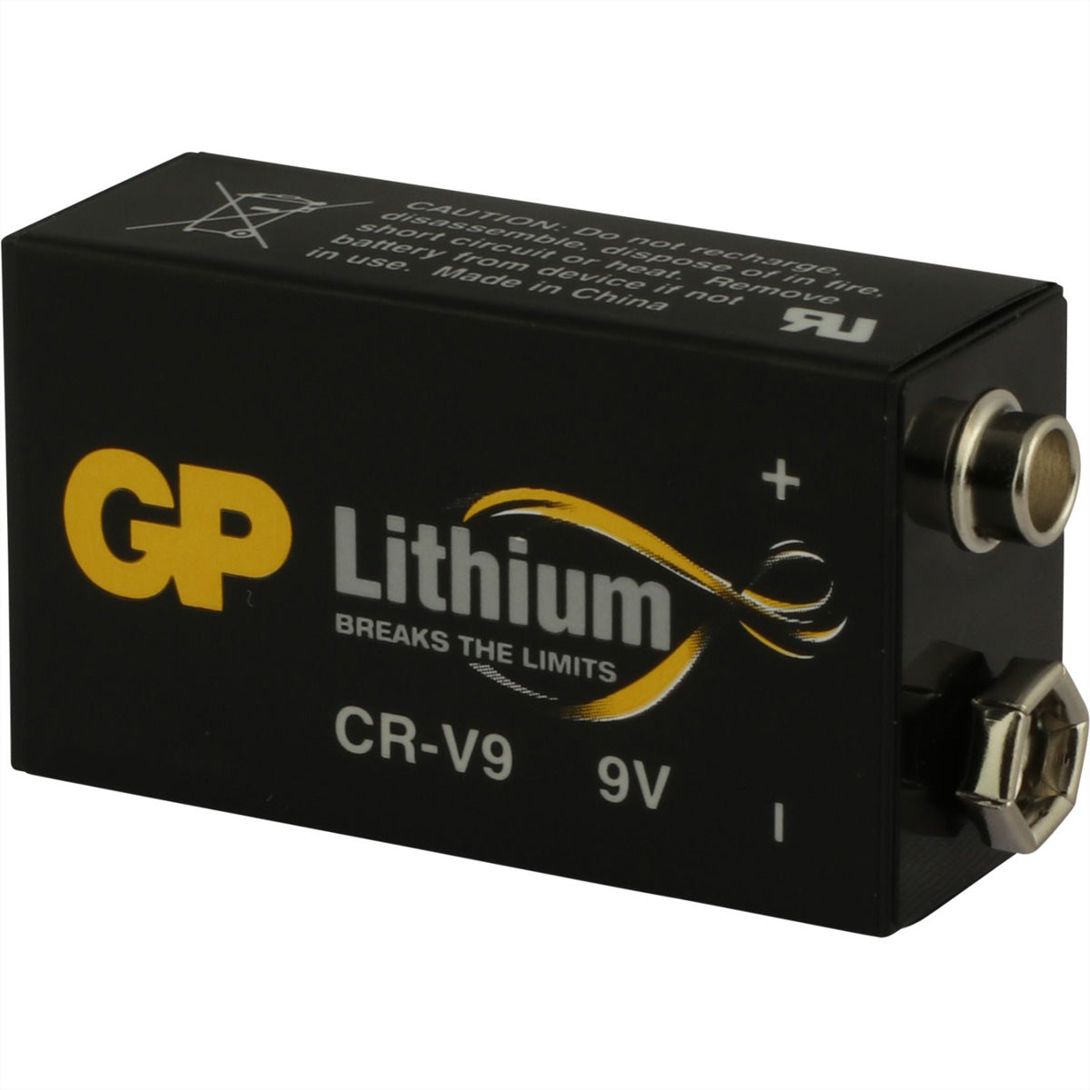 GP Batteries 9V Batterie, Lithium, 9 V – 1 Stk.
