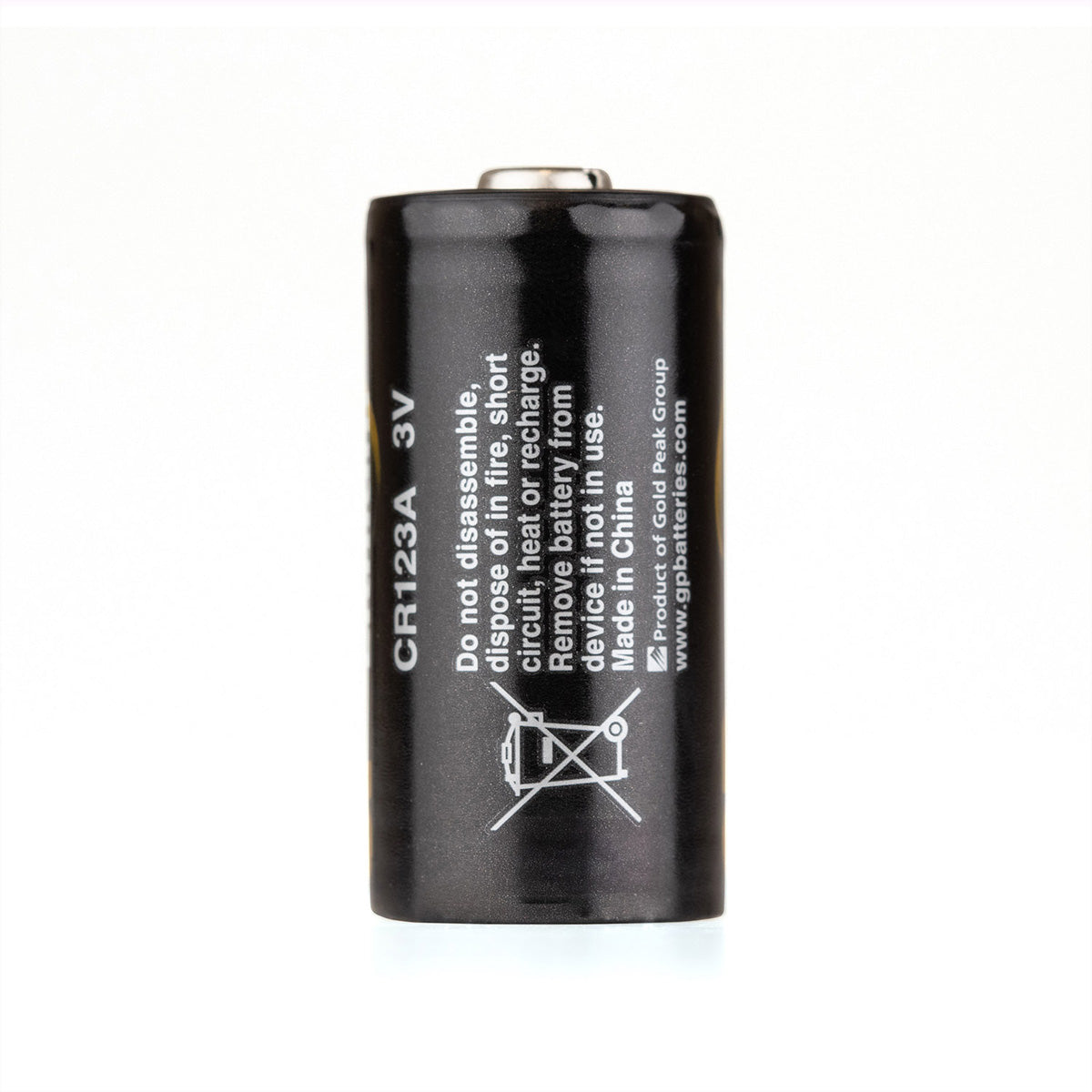 GP Batteries CR123A Batterien, Lithium, 3 V – 2 Stk.