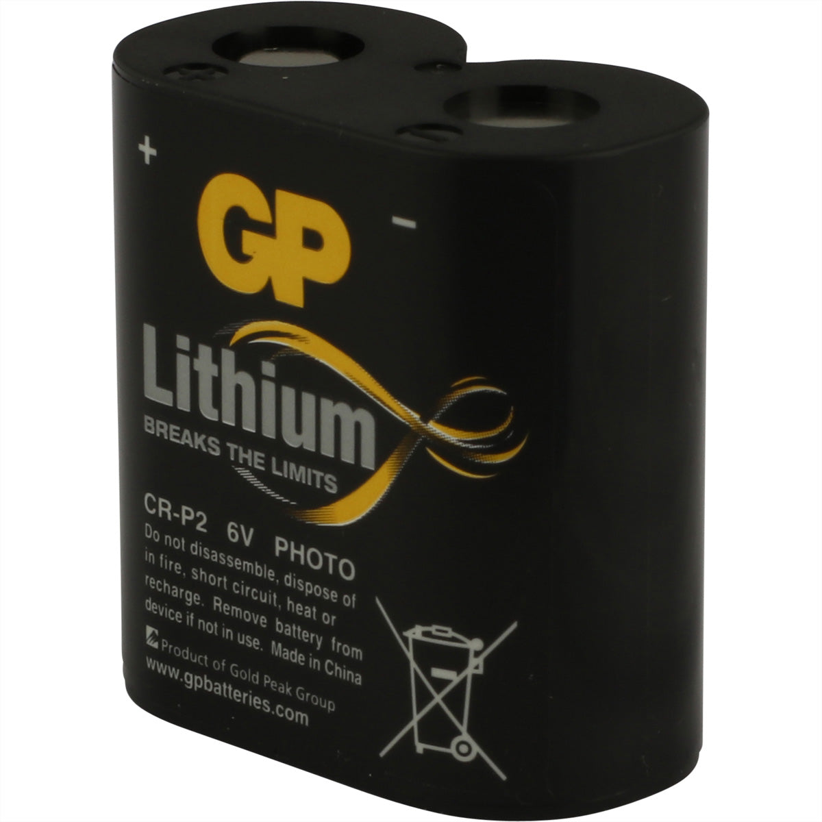 GP Batteries CRP2 Batterie, Lithium, 6 V – 1 Stk.