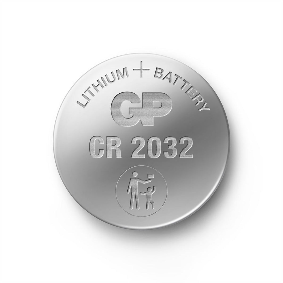 GP Batteries Knopfzellen CR2032, Lithium, 3 V – 5 Stk.