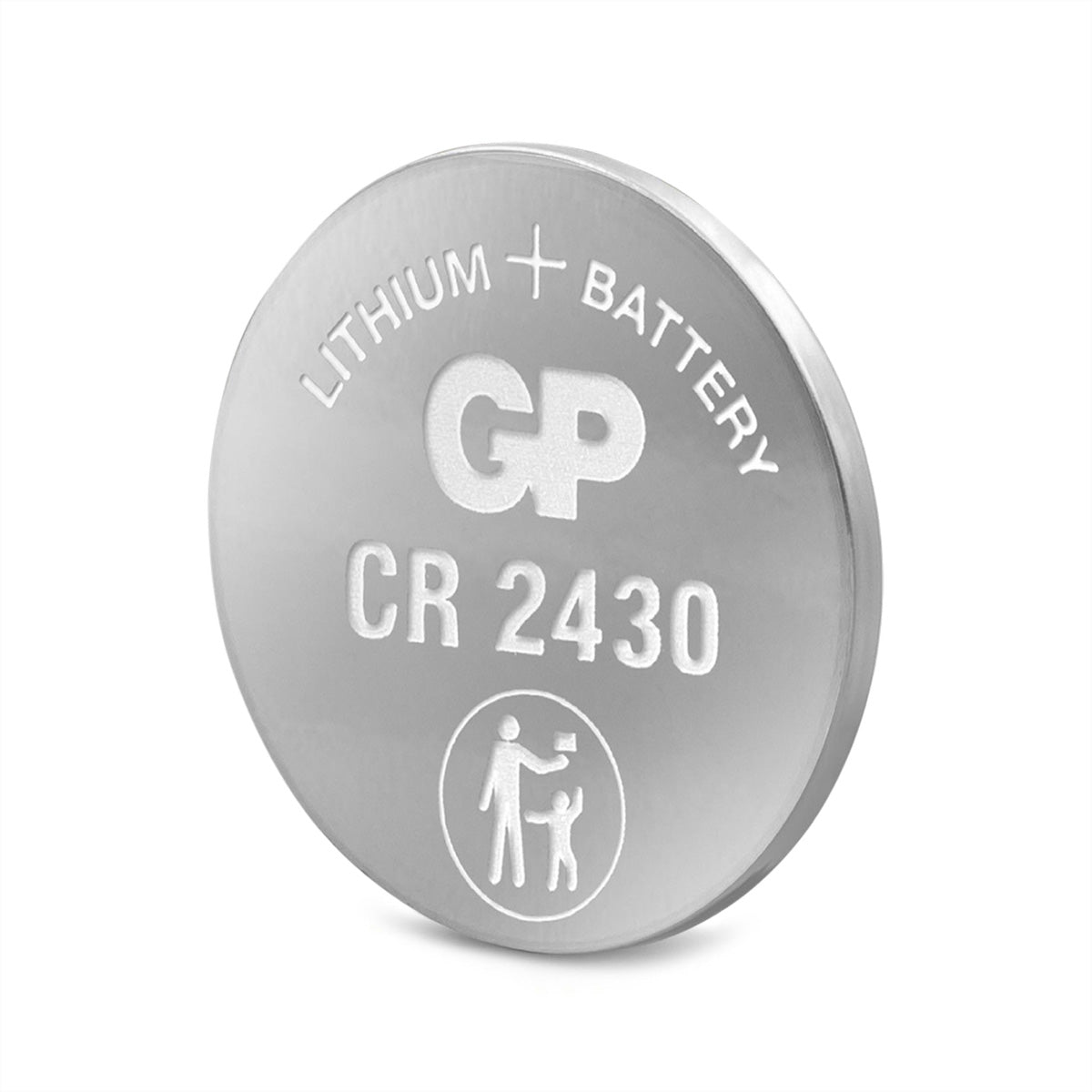 GP Batteries Knopfzellen CR2430, Lithium, 3 V – 5 Stk.