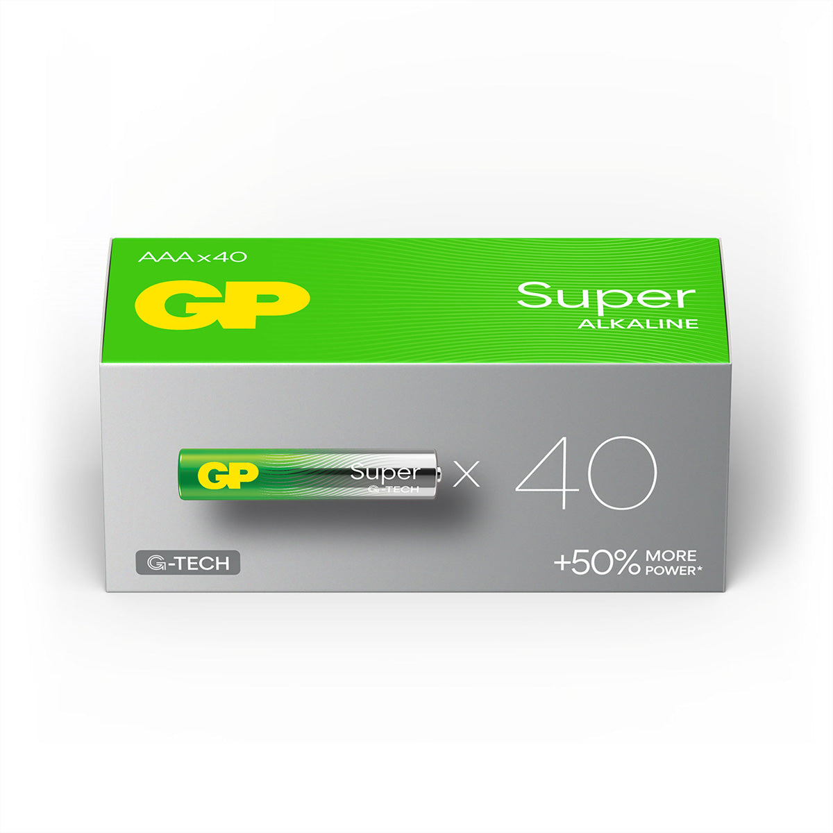 GP Batteries AAA Batterien, Alkaline, 1,5 V – 40 Stk.