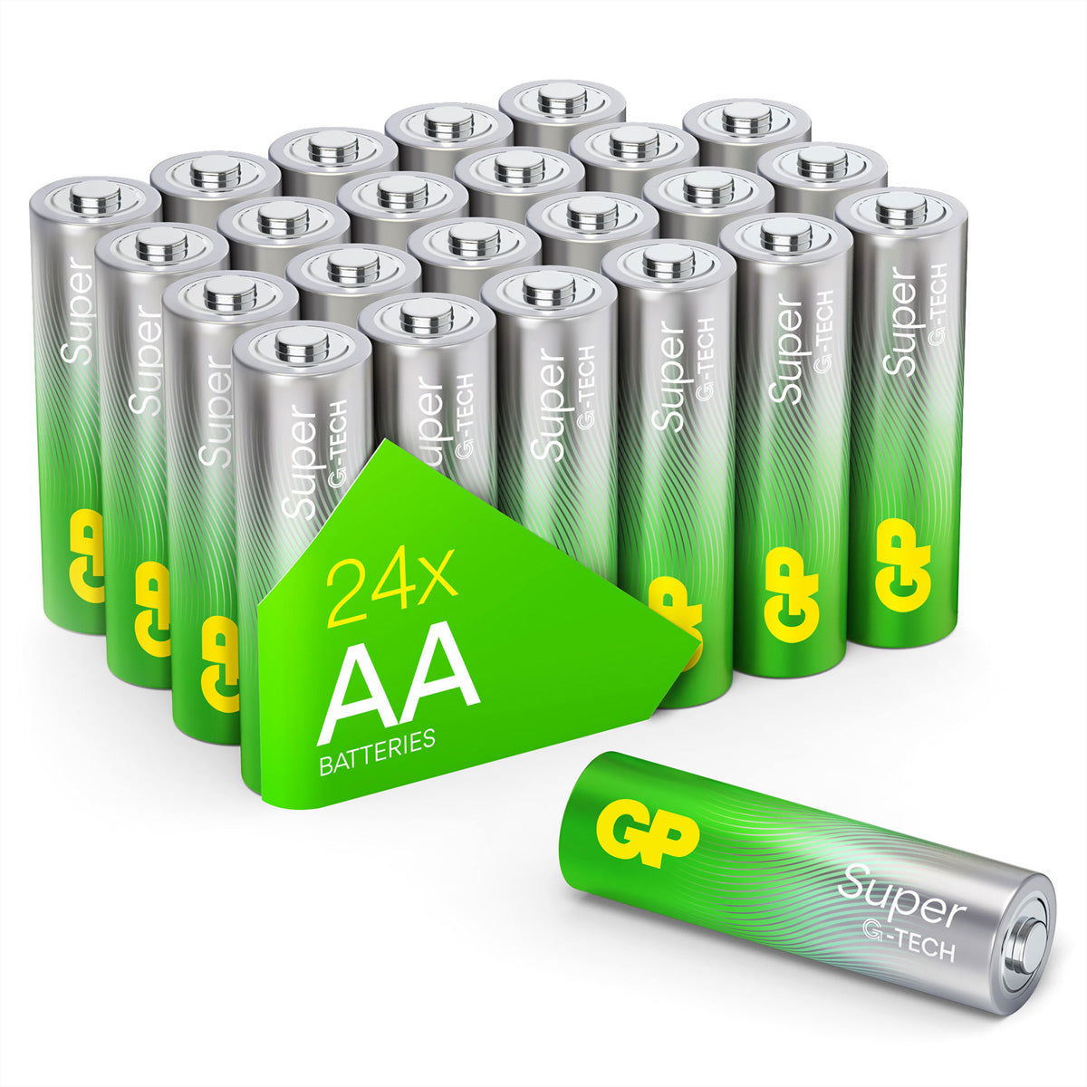 GP Batteries AA Batterien, Alkaline, 1,5 V – 24 Stk.