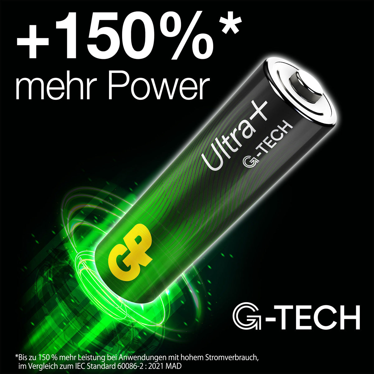 GP Batteries AAA Batterien, Alkaline, 1,5 V – 4 Stk.