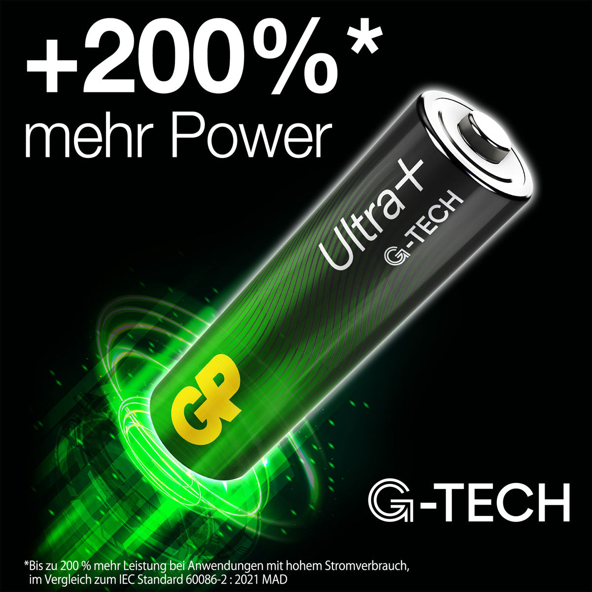 GP Batteries AA Batterien, Alkaline, 1,5 V – 4 Stk.