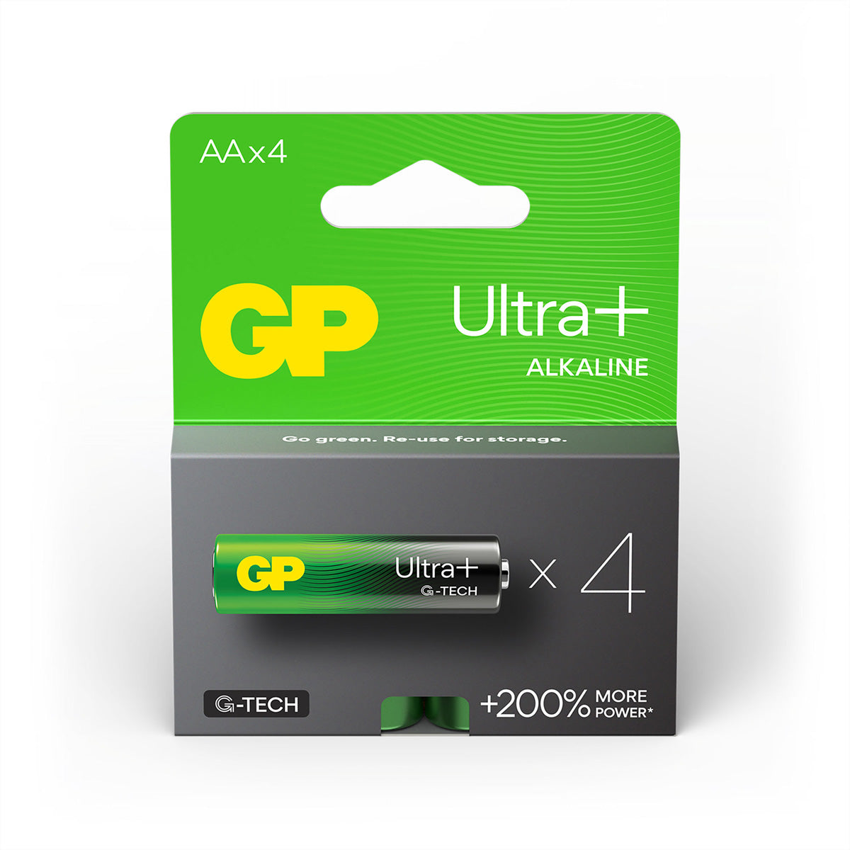 GP Batteries AA Batterien, Alkaline, 1,5 V – 4 Stk.