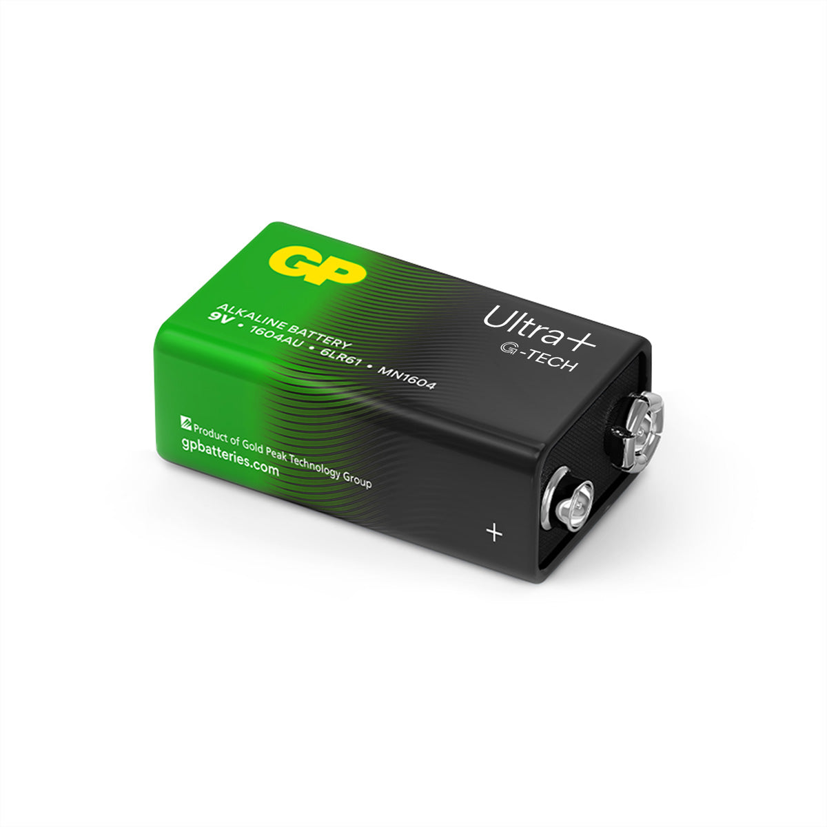 GP Batteries 9V Batterie, Alkaline, 1,5 V – 1 Stk.