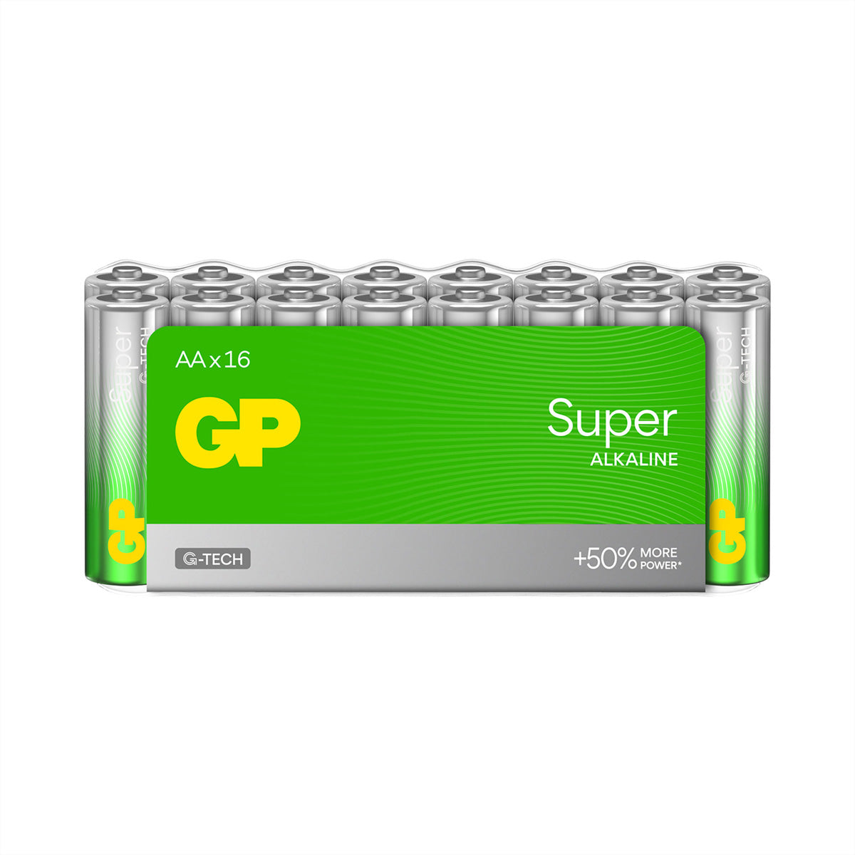 GP Batteries AA Batterien, Alkaline, 1,5 V – 16 Stk.