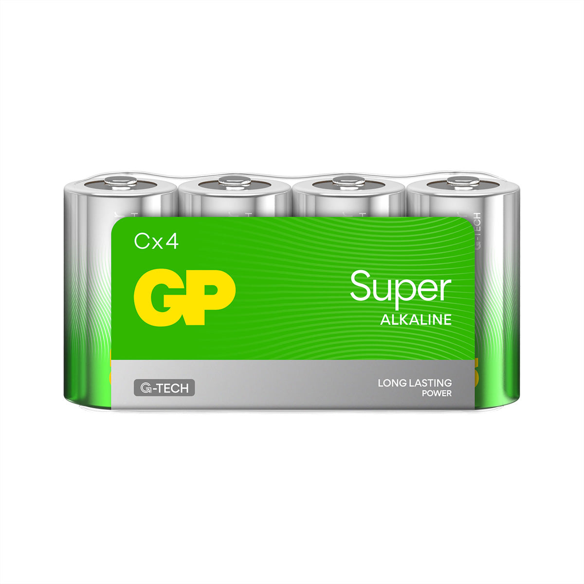 GP Batteries C Batterien, Alkaline, 1,5 V – 4 Stk.